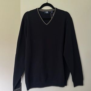Men’s Cutter & Buck V-Neck Pullover Sweater